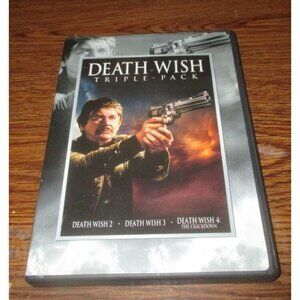 Death Wish Triple Pack (Death Wish 2 / 3 / 4 (DVD, 3-Disc Set, 2007)